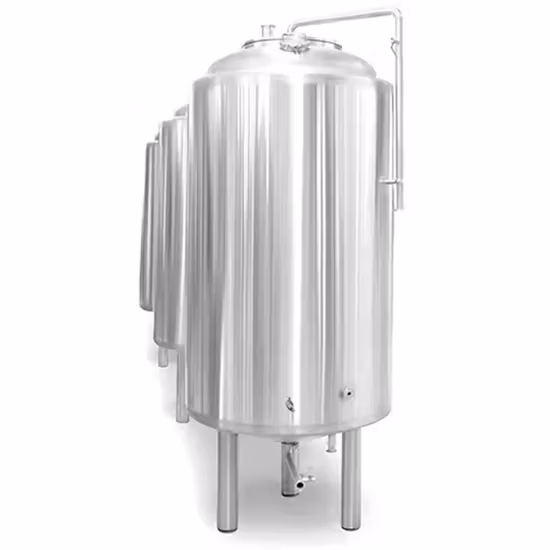 Stainless Steel 500L 1000L Wine Fermenter Vessel Conical Bottom Brewing Bright 5bbl 10bbl Fermentation Tank