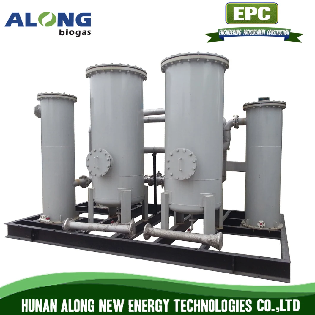 300m3/H Biogas Desulfurization System Purify Pre-Treatment Equipment