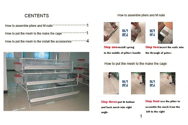 3 Tier 96 Capacity Chicken Layer Poultry Farm Design