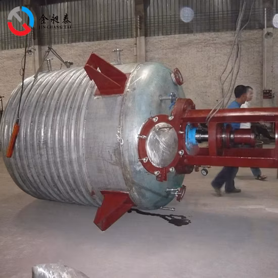 스테인레스 스틸 자켓 반관, 전기 가열 및 냉각, 자기 반응기, 화학 장비