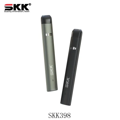 280mAh Skk390 처분할 수 있는 Vape 1ml 수용량 무연 금관 악기 세라믹 코일 탱크